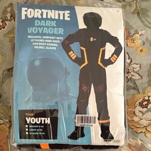 Spirit Youth Costume with Black and Orange Accents